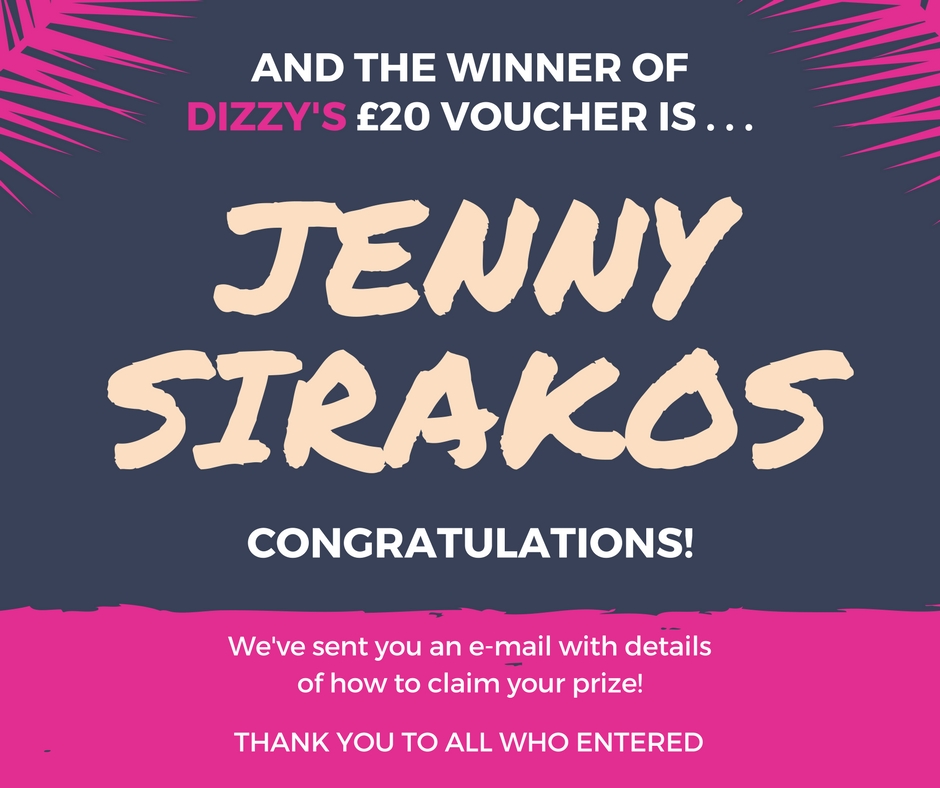 £20 Dizzy's voucher winner