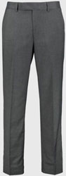 Grey Dogtooth Regular Fit Suit Trousers