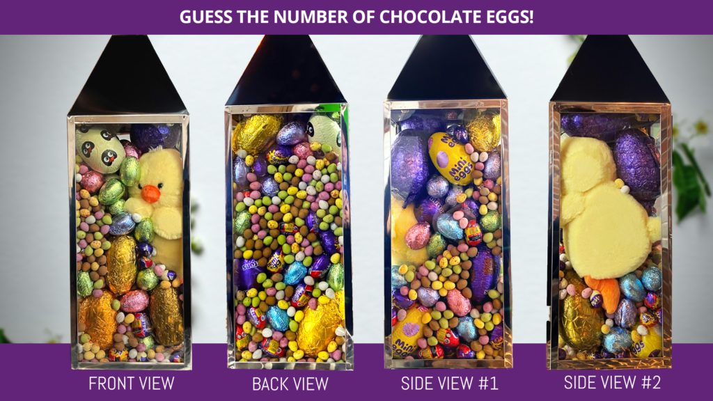 2023 Easter Competition Guess the Number of Chocolate Eggs to Win
